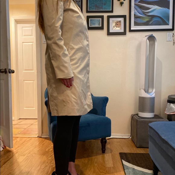 Cole Haan City Trench Coat in Tan Size S - Picture 4 of 12